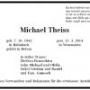 Theiss Michael 1942-2014 Todesanzeige